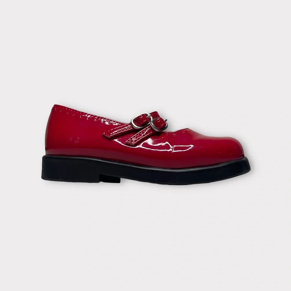 Gymboree Vintage Red Mary Jane Dress Shoes